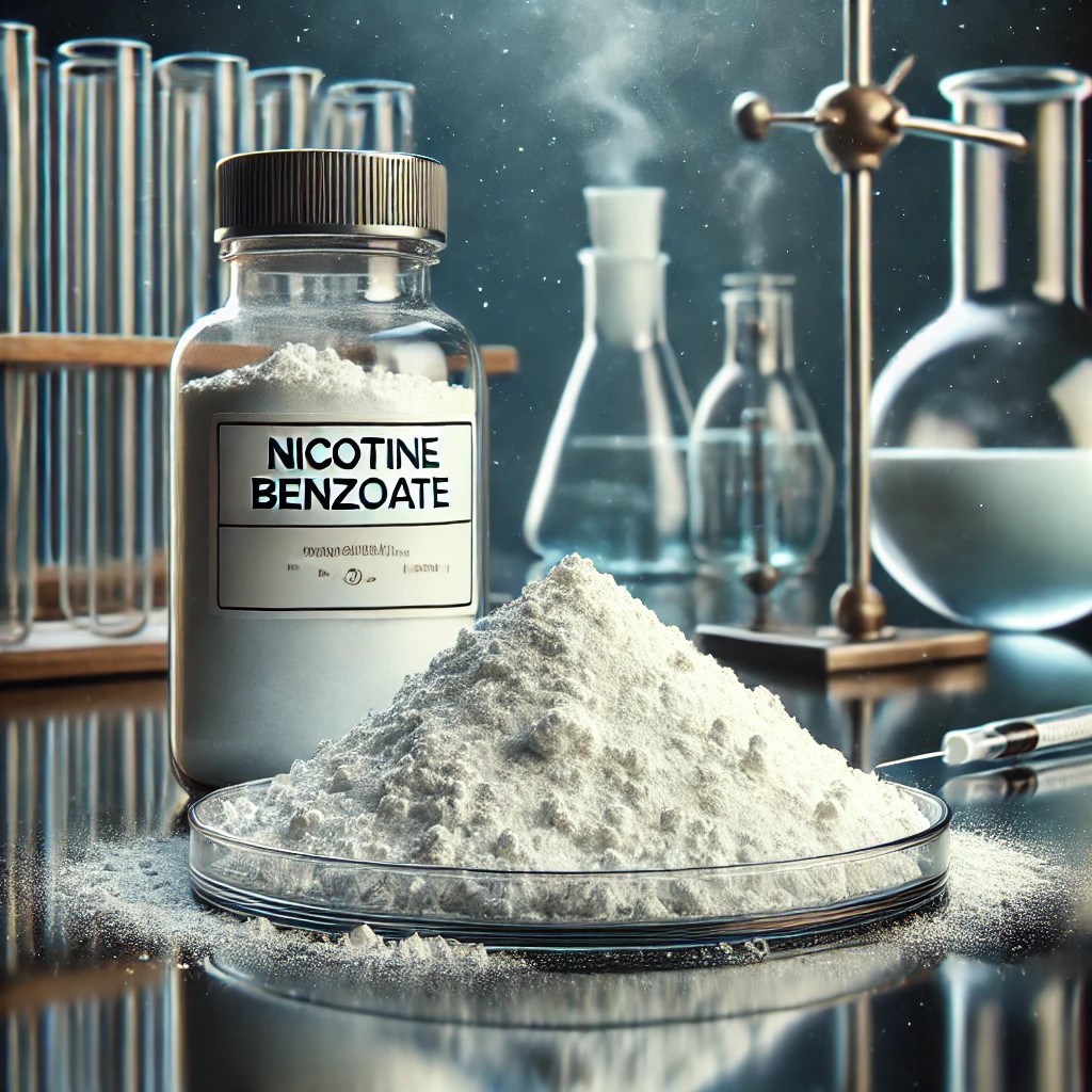 Nicotine Benzoate in Pharma Lab
